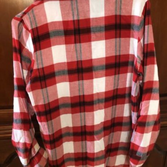 Kyle Busch M&M's Women's Long Sleeve Flannel Nascar Shirt ( Rare ) - Picture 5 of 9